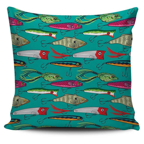 Image of Fishing Lure Pillow Covers V.1 Pillow Case Small Print