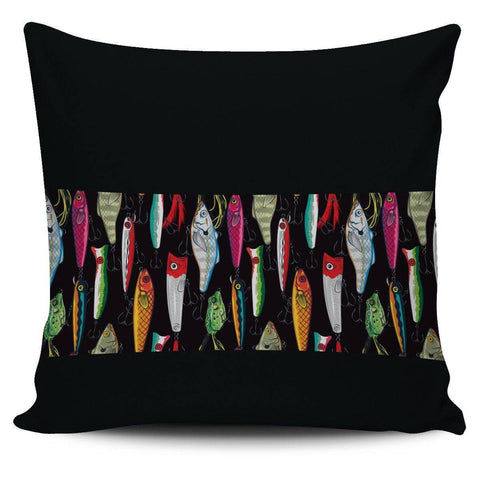 Image of Fishing Lure Pillow Case V.2 Pillow Case Mid Stripe