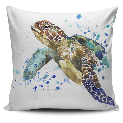 Image of Awesome Turtle Art Pillow Covers Pillow Case Turtle 1
