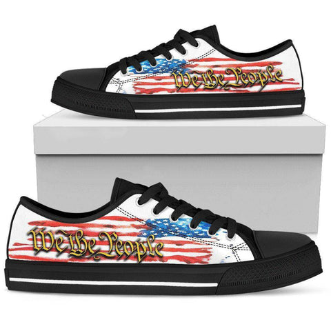 Image of We The People | Canvas Low Top Shoes Shoes Mens Low Top - Black - We The People US5 (EU38) 