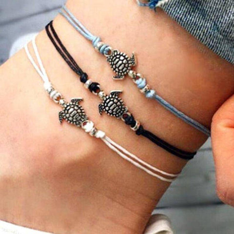 Image of Turtle Shaped Anklet Anklets