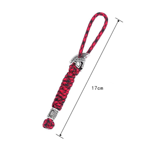 Image of Spartan Custom Paracord Lanyard, Are You a Warrior? Key Chains