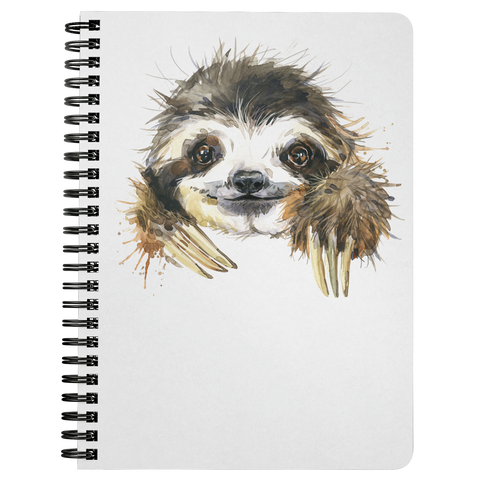 Image of Happy Sloth Journal | Spiral
