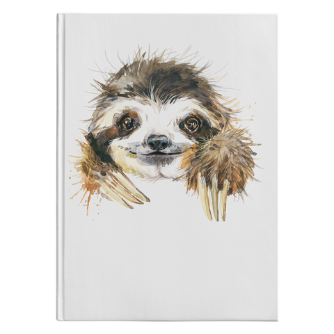 Image of Happy Sloth | Hard Cover Journal