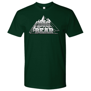 Big Bear V.2, Mens T-shirt Next Level Mens Shirt Forest Green S