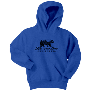 Big Bear Lake California V.2, Hoodies and Long Sleeve T-shirt Youth Hoodie Royal Blue XS