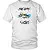 You're An Awesome Angler | V.1 Mistral T-shirt District Unisex Shirt White S