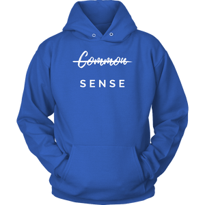 "Common Sense" The Not So Common Sense, Mens Shirt T-shirt Unisex Hoodie Royal Blue S