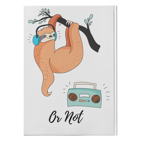 Image of Dope Beats Sloth | Hardcover Journal
