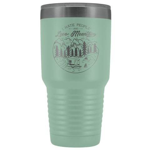 Image of Love the Mountains | 30oz Tumbler Tumblers Teal