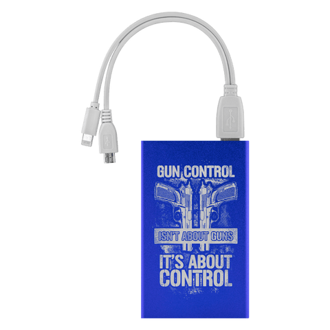 Image of Gun Control Power Bank V1 Power Banks Royal Blue