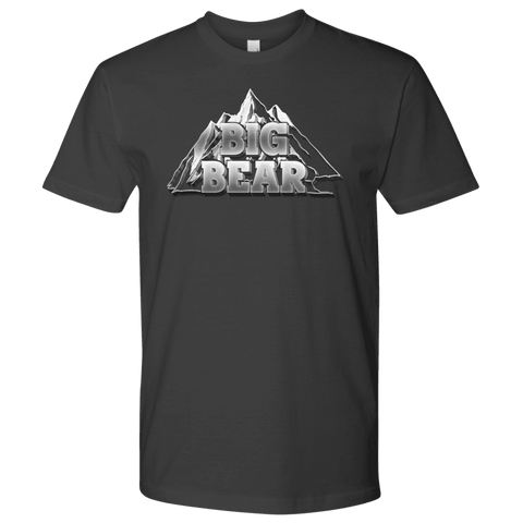 Image of Big Bear V.2, Mens T-shirt Next Level Mens Shirt Heavy Metal S