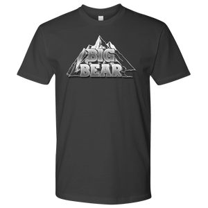 Big Bear V.2, Mens T-shirt Next Level Mens Shirt Heavy Metal S