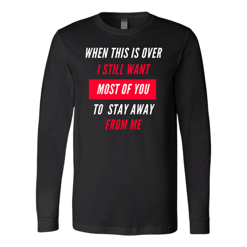 Image of Stay Away, Becuase There Are Some People We Don't Miss