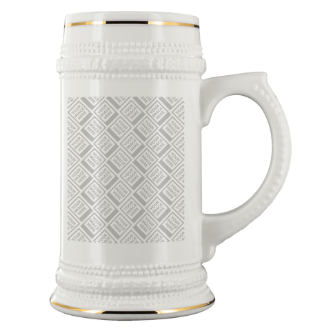 Image of DIY Custom Beer Steins Drinkware Template Personalized Beer Stein