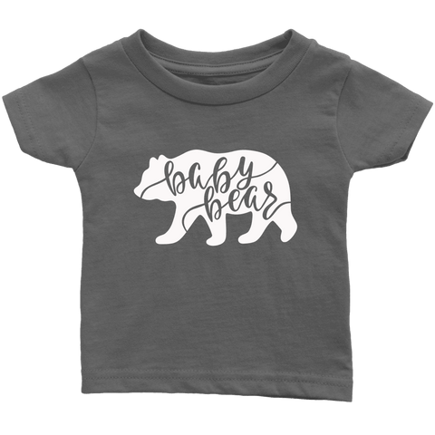 Image of Baby Bear Shirts and Onesies T-shirt Infant T-Shirt Asphalt 6M