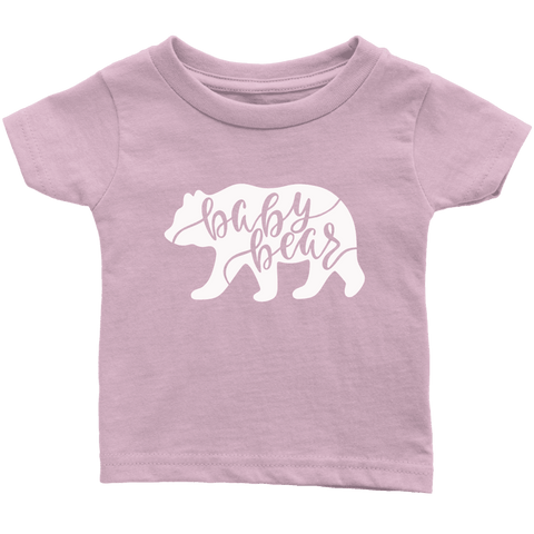 Image of Baby Bear Shirts and Onesies T-shirt Infant T-Shirt Light Pink 6M