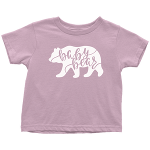 Baby Bear Shirts and Onesies T-shirt Toddler T-Shirt Pink 2T