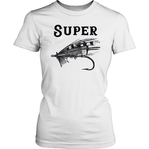 Super Fly T-shirt District Womens Shirt White XS