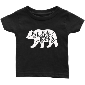 Baby Bear Shirts and Onesies T-shirt Infant T-Shirt Black 6M