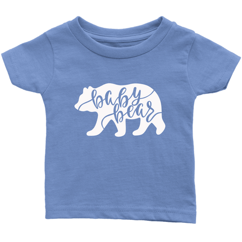 Image of Baby Bear Shirts and Onesies T-shirt Infant T-Shirt Baby Blue 6M