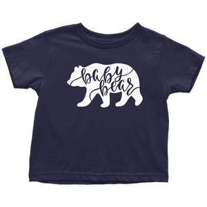 Baby Bear Shirts and Onesies T-shirt Toddler T-Shirt Navy Blue 2T