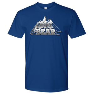 Big Bear V.2, Mens T-shirt Next Level Mens Shirt Royal Blue S