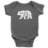 Baby Bear Shirts and Onesies T-shirt Baby Bodysuit Asphalt NB