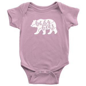 Baby Bear Shirts and Onesies T-shirt Baby Bodysuit Pink NB