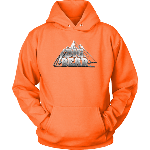 Image of Big Bear V.2, Hoodies Long Sleeve T-shirt Unisex Hoodie Neon Orange S