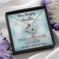 Amazing Daughter, Dual Heart Necklace