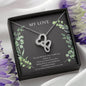 My Love, Spark romance with this gorgeous necklace