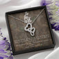 Hunting Wife, Dual Heart Necklace