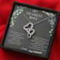 Dearest Wife - Bring tears of joy to her with this necklace