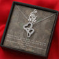 Hunting Wife, Dual Heart Necklace
