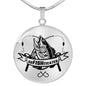 SoFISHticated Circle Necklace Jewelry Luxury Necklace (Silver) No