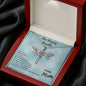 Amazing daughter - Make her day with this dragonfly necklace