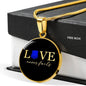 Love Never Fails, Police | Circle Necklace Jewelry