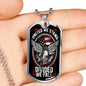 United We Stand Divided We Fall Dog Tag Jewelry