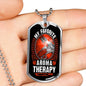 Gun Control Aromatherapy Dog Tag Jewelry