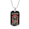 Fight For What You Believe, V2 Dog Tag Jewelry 