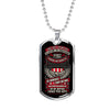 Defend the Constitution From All Enemies Dog Tag Jewelry 