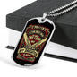 Don't Mess with my Daughter Dog Tag Jewelry