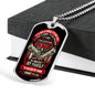 It's A Passion To Defend My Family Dog Tag Jewelry