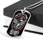 United We Stand Divided We Fall Dog Tag Jewelry