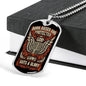 Protected by God and Guns Dog Tag Jewelry