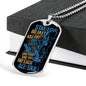 No Luck All Skill Dog Tag Jewelry