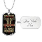 Gun Control Dog Tag Jewelry Military Chain (Silver) Yes