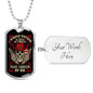 Judged By Twelve, V2 Dog Tag Jewelry Military Chain (Silver) Yes