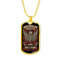 Protected by God and Guns Dog Tag Jewelry